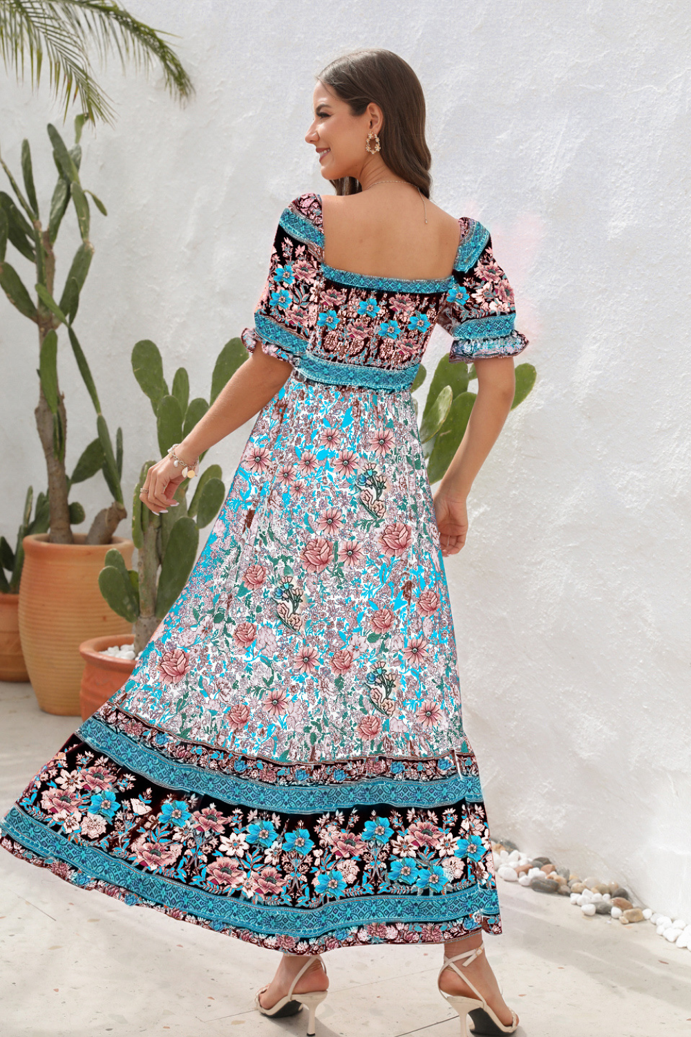 Therese™ | Asymmetrisk Boho Maxi Kjole