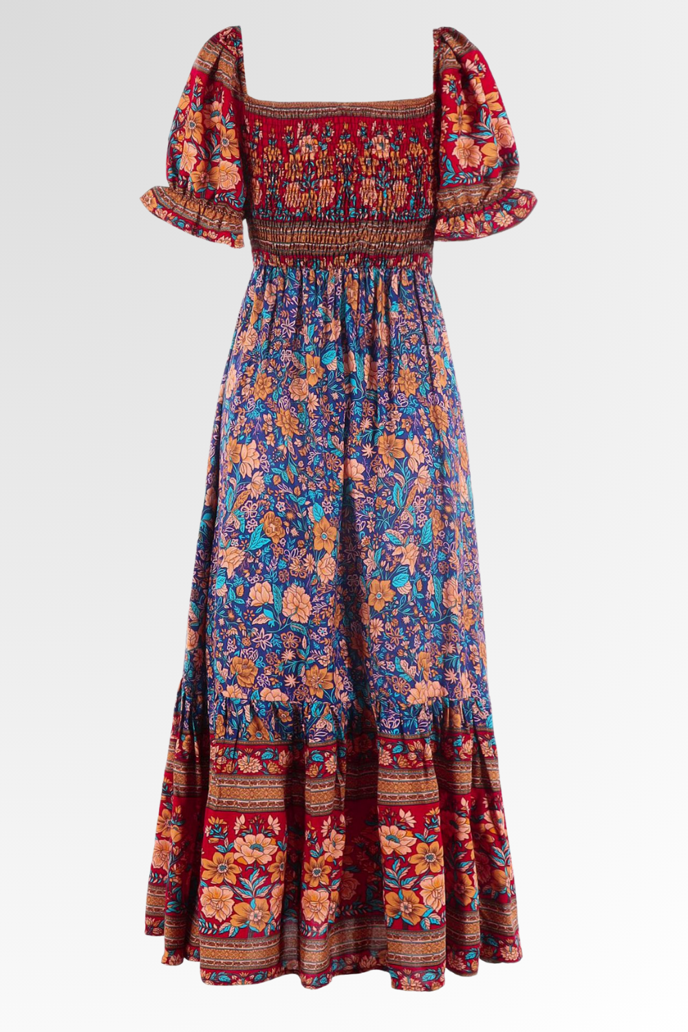 Therese™ | Asymmetrisk Boho Maxi Kjole