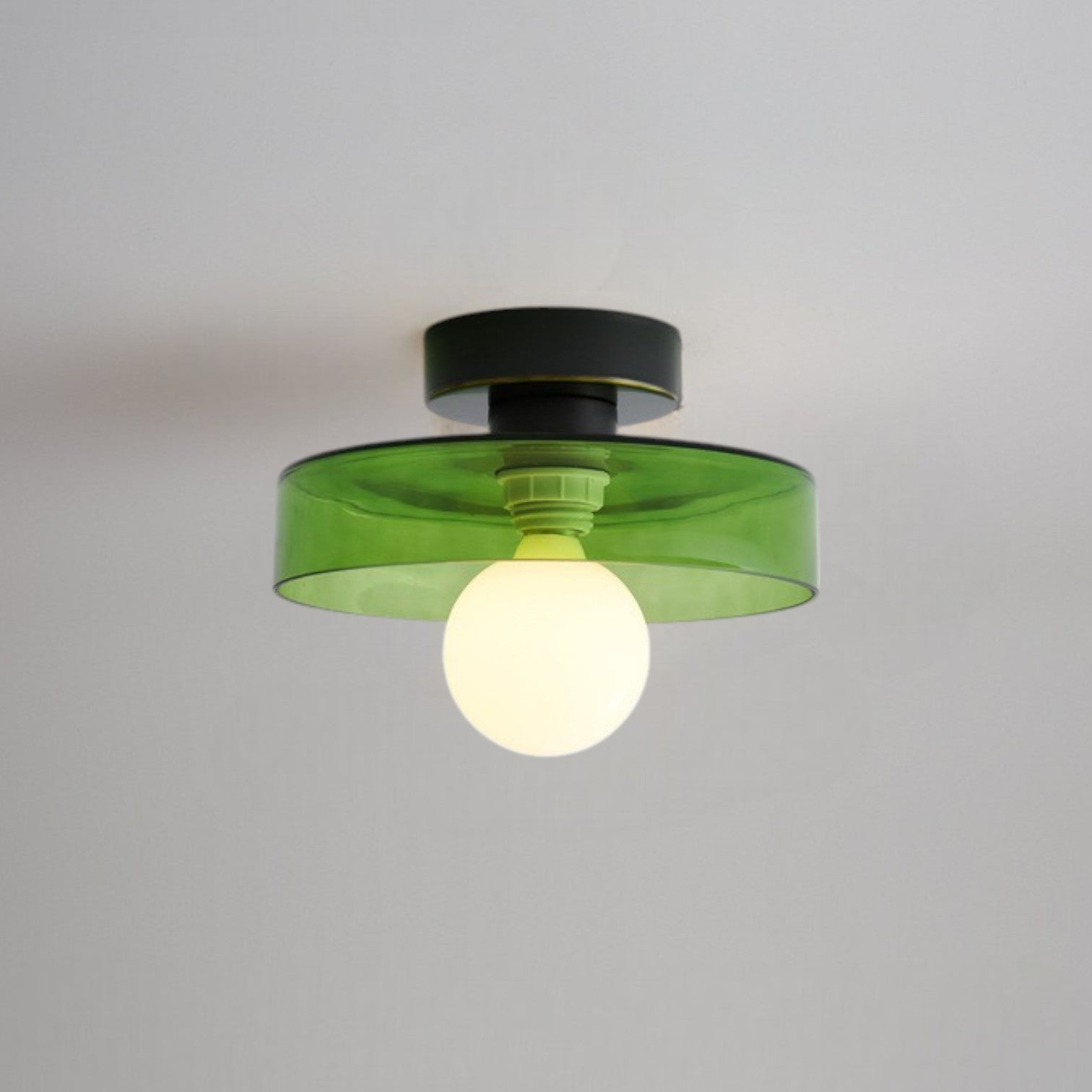 Bauhaus Glas LED Loftlampe 1-Lys