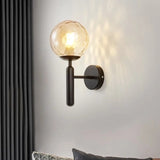 BrassGlow | Væglampe Skandinavisk – LED Messing Glas Globus