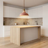 HyggeGlow | Pendellampe Industri – Farvet Metal LED