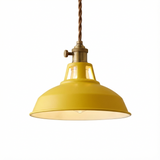 HyggeGlow | Pendellampe Industri – Farvet Metal LED