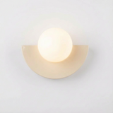 ScandiBright | Væglampe Minimalistisk – Glas Kugle LED