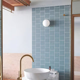 Minimalistisk Rund Glas Væglampe LED 1-Lys