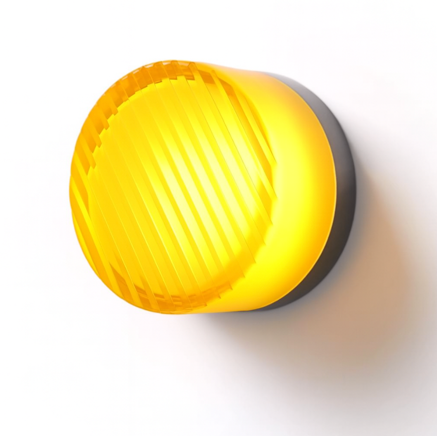 ScandiBright | Væglampe Moderne – Rund Glas LED