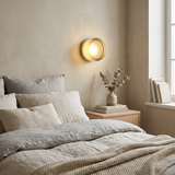ScandiBright | Væglampe Moderne – Rund Glas LED