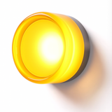 ScandiBright | Væglampe Moderne – Rund Glas LED