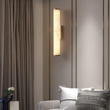 NordicAura | Væglampe Moderne - Alabaster Rør LED 1-Lys