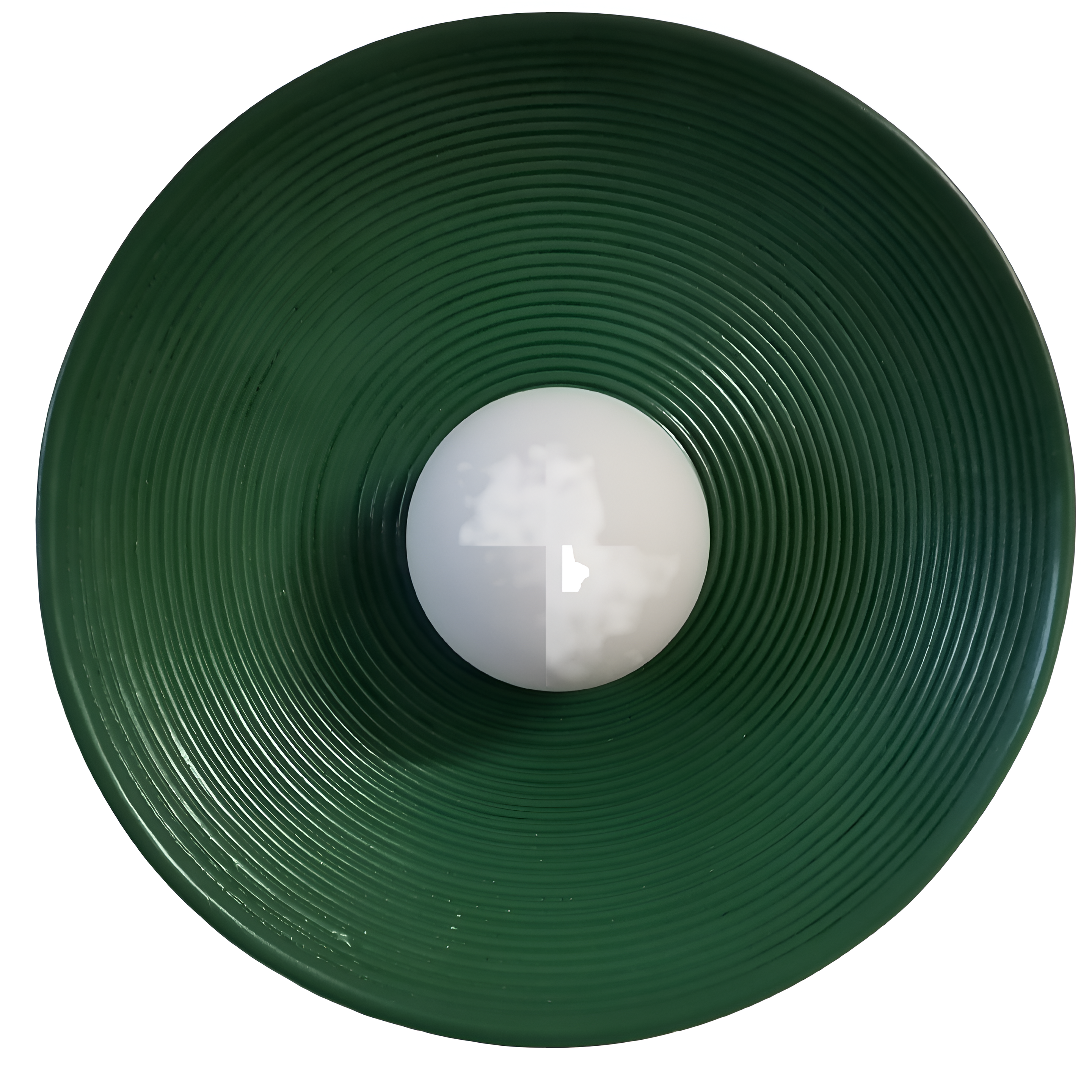 NordicAura | Væglampe Vintage - Rund Keramisk-stil LED