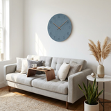 NordicCalm | Vægur Skandinavisk - Trådløs Stille Quartz Træ