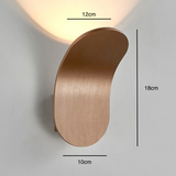 NordicCurve | Væglampe Skandinavisk – LED Metal