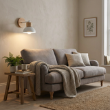 NordicGlow | Væglampe Skandinavisk - Træ Dome LED 1-Lys