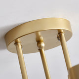 NordicLume | Loftslampe Moderne - Messing Globe LED Sputnik