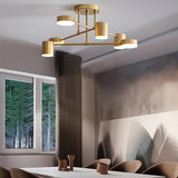 NordicLume | Loftslampe Moderne - Messing Globe LED Sputnik