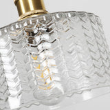 NordicLux | Pendellampe Minimalistisk - Messing Glas Rund 1-lys