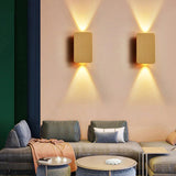 NordicLux | Væglampe Minimalistisk – LED Glas 2-lys