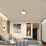 NordicStone | Loftlampe Minimalistisk - Travertin Rund LED 1-lys