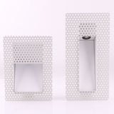 Nordisk Rammefri Rustfrit Stål Trappe LED Væglampe 1-Lys med Sensor