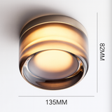 ScandiBright | Væglampe Skandinavisk – Rund LED 3-Farvet