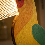 HyggeGlow | Bordlampe Skandinavisk – Træ LED USB