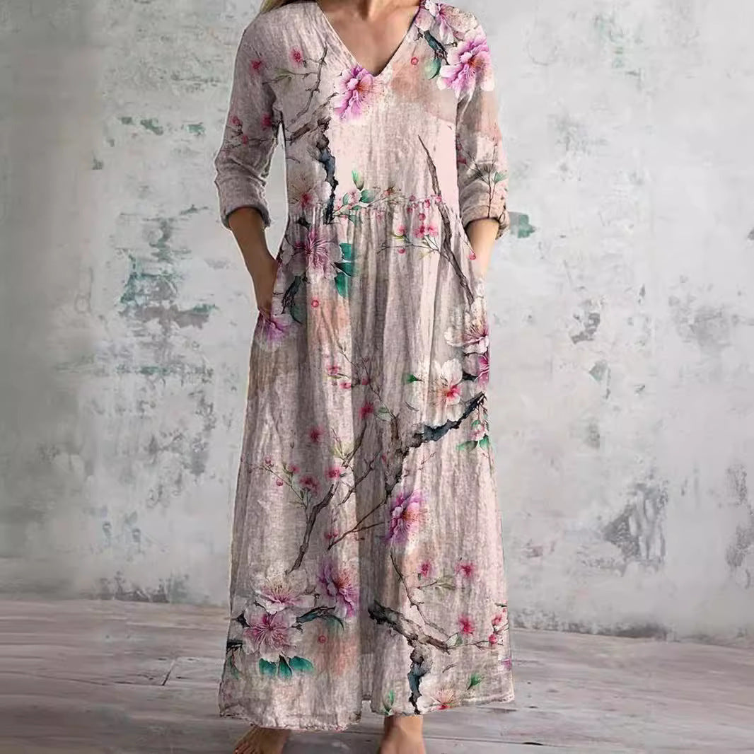 Alma™ | Maxi Orchid Kjole