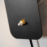 ScandiBright | Væglampe Minimalistisk - Rotérbar Cylinder Med Stik