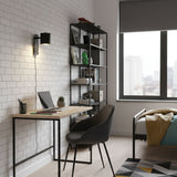 ScandiBright | Væglampe Minimalistisk - Rotérbar Cylinder Med Stik