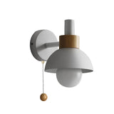 ScandiBright | Væglampe Skandinavisk - Træ & Metal LED Globus 1-Lys