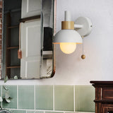 ScandiBright | Væglampe Skandinavisk - Træ & Metal LED Globus 1-Lys