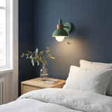 ScandiBright | Væglampe Skandinavisk - Træ & Metal LED Globus 1-Lys