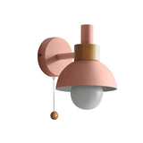 ScandiBright | Væglampe Skandinavisk - Træ & Metal LED Globus 1-Lys