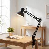 ScandiClamp | Bordlampe Minimalistisk - Justerbar LED Clip-On 1-Lys