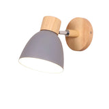 ScandiLux | Væglampe Minimalistisk - Træ Kegle LED