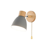 ScandiLux | Væglampe Minimalistisk - Træ Kegle LED