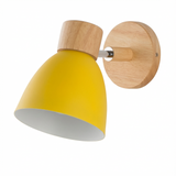 ScandiLux | Væglampe Minimalistisk - Træ Kegle LED