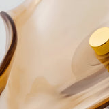 ScandiMuse | Væglampe Minimalistisk - Japandi Buet Glas LED