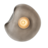 ScandiMuse | Væglampe Minimalistisk - Japandi Buet Glas LED