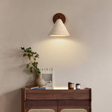 ScandiStone | Væglampe Moderne - Travertin Kegle LED 1-Lys