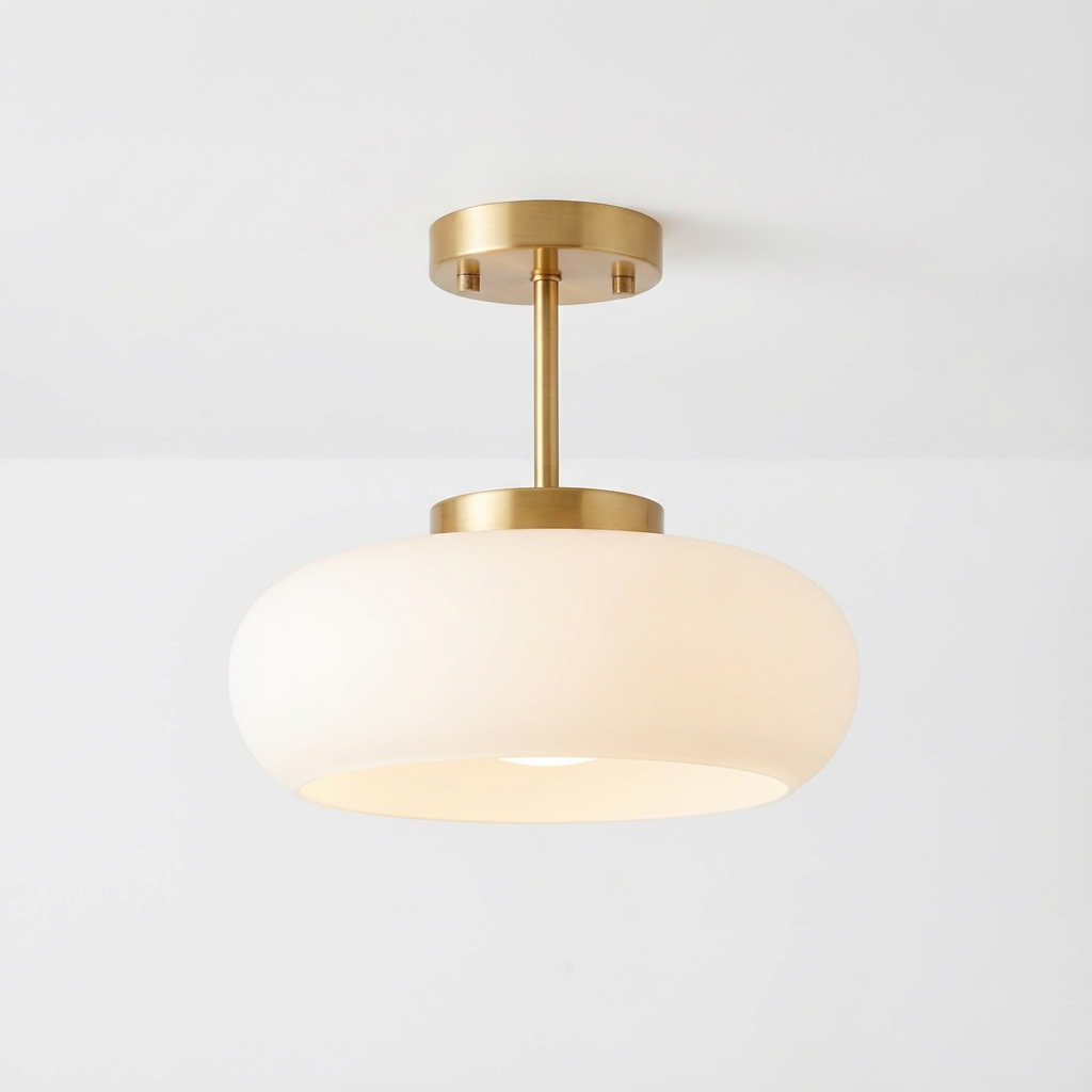 ScandiBright | Loftslampe Vintage – Rund Glas LED