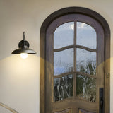 Vintage Industriel Jern Skål Udendørs Væglampe LED 1-Lys