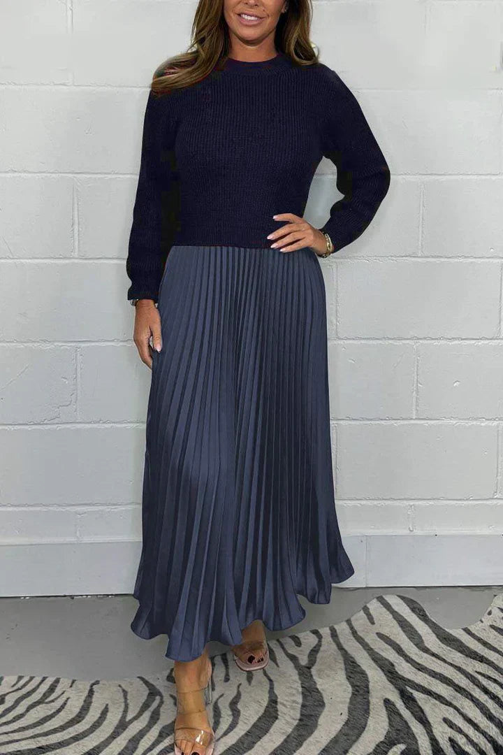 Kirstine™ | Elegant Plisseret To-Del Sæt