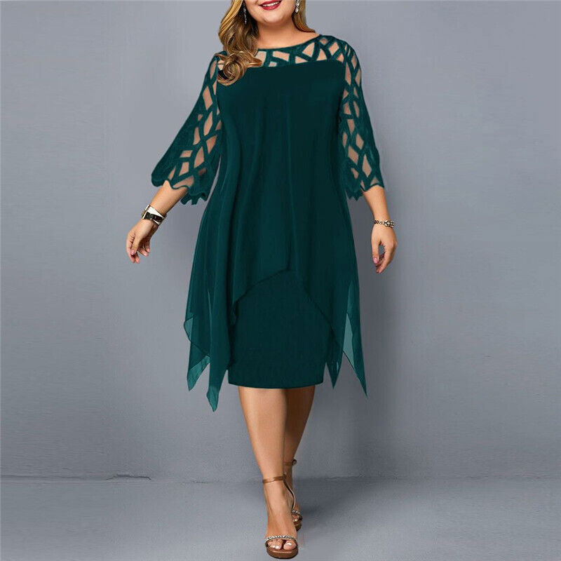 Abelone | Elegant Oversize Midikjole